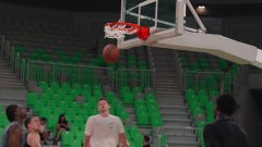 喂饼不停！东契奇首次与凯斯勒合练 多次助攻完成精彩空接