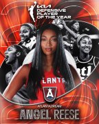 队史首人！WNBA官方：里斯46票当选WNBA2026赛季最佳防守球员