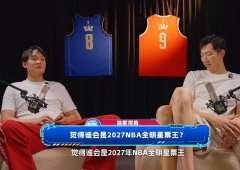 周琦/丁彦雨航：最近在打英雄联盟 预测27年NBA全明星票王是文班
