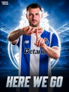 HWG！罗马诺：米兰前锋S·希门尼斯免租至波尔图